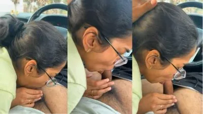 Car Ke Andar Telugu Horny Ladki Ne BF Ka Mota Lund Muh Mein Lekar Choos Liya Wild XXX MMS