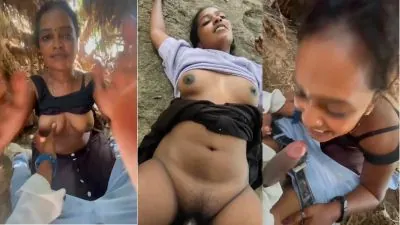 Outdoor kinky play mein ladke ne malayalam style mein gf ko pakad kar hard choda video banaya